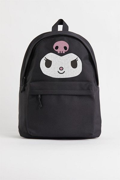 Aesthia Σακίδιο πλάτης MINGALONDON Kuromi Face Printed Unisex