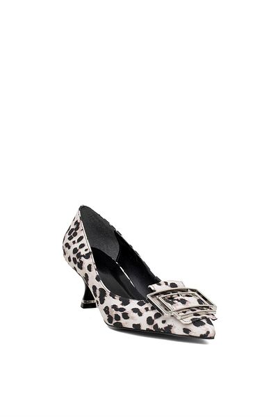 MİSS PARK MODA Miss Park Moda Pm492 K108 - Beige Women's Classic Heeled Shoes