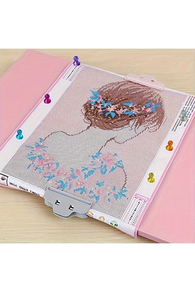 Choice 3Pcs Diamond Painting Clips Plastic Diamond Drawings Clips DIY Sealing Clamp Cross Stitch Clip To...