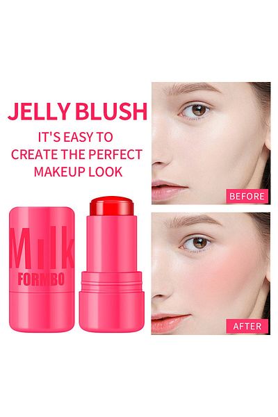 Choice Milk Jelly Blush Milk Makeup Jelly Tint Blush Milk Coolings Water Jelly Tint 0.18 Oz Water Jelly ...