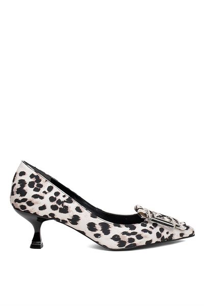 MİSS PARK MODA Miss Park Moda Pm492 K108 - Beige Women's Classic Heeled Shoes