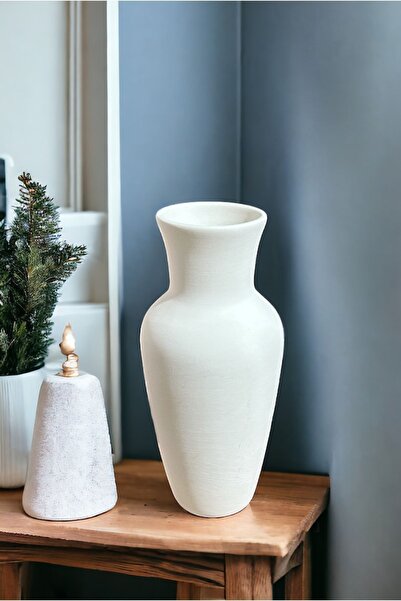 BAYRAMPASAHOBİM Ham Seramik Küp Vazo