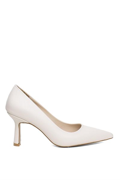 MİSS PARK MODA Miss Park Moda PM537 K200 - Pantofi clasici cu toc pentru femei bej