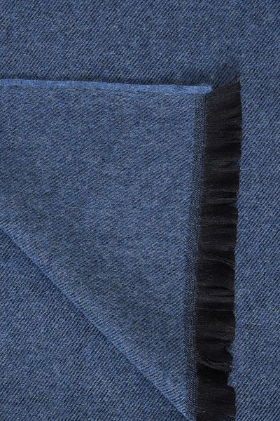 AC&Co / Altınyıldız Classics Ανδρικό πλεκτό κασκόλ Indigo χωρίς σχέδια