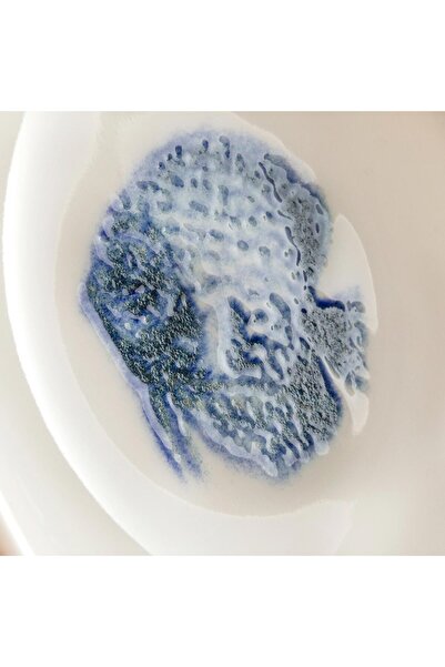 Chakra Seaside Fish Bowl 13 Cm Blue/White - Blue/White