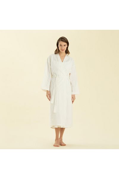 Chakra Monolıtıgo Dressing Gown Ecru