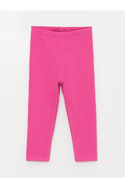 Little Star Girl's Wrinkled Knitted Lycra Tights
