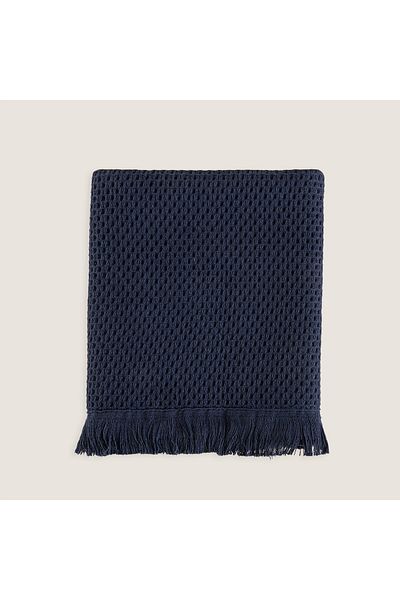 Chakra Marine Blue Charmon Face Towel - 50X90 cm