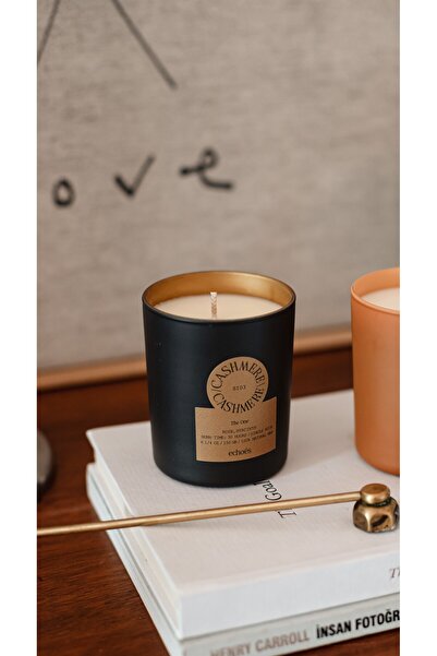 Echoes Candle & Scent Lab. Cashmere Kokulu Küçük Boy Doğal Mum 150gr