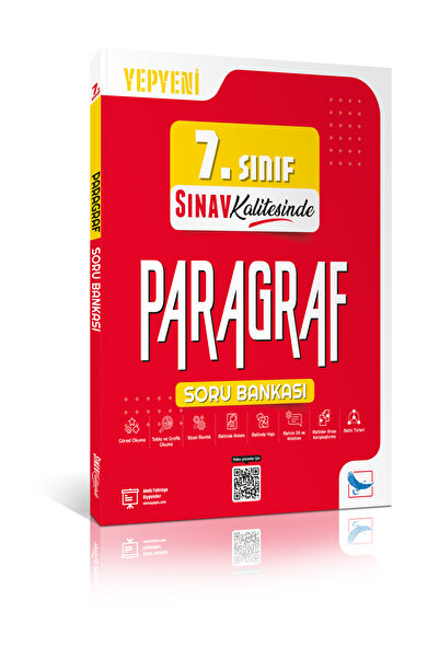 Sınav Yayınları Sınav Kalitesinde 7. Sınıf Paragraf Soru Bankası