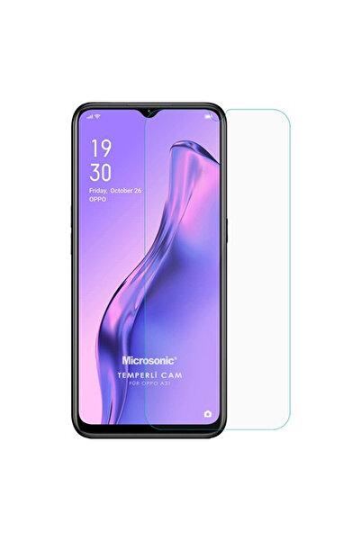 Nettech Oppo A31 Uyumlu Kılıf Dostu Ön Koruma Cam Ekran Koruyucu