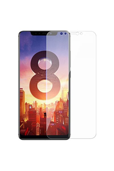 Nettech Xiaomi Mi 8 Uyumlu Kılıf Dostu Ön Koruma Cam Ekran Koruyucu