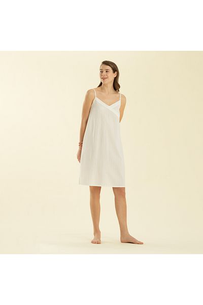 Chakra Corda Nightgown Ecru