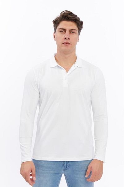 Rey Polo Model 5003 Pearl Long Sleeve Tee
