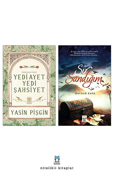 Timaş Yayınları Yedi Ayet Yedi Şahsiyet Fatiha Suresi Tefsiri - Sır Sandığım