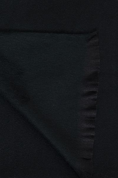 AC&Co / Altınyıldız Classics Men's Black Patternless Warm Knitwear Scarf