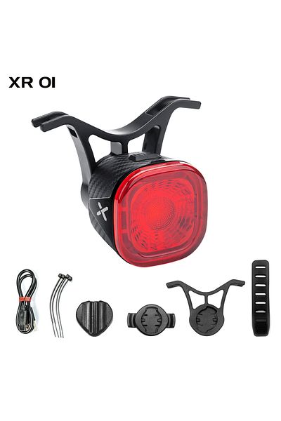 XOSS XR01 Taillight XOSS XR01 Bicycle Rear Light Smart Auto Brake Sensing Tail Light LED Charging Waterpr