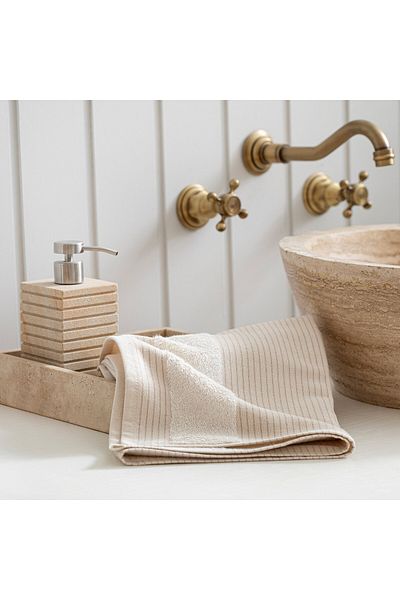 Chakra 50X90 cm Natural-Beige Gordel Face Towel