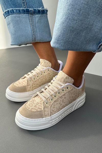 Mupa Shoes Dámské tenisky béžové