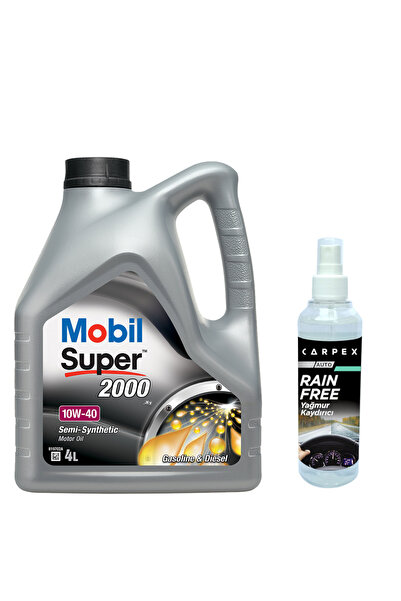 Mobil Super 2000 X1 10W40 Motor Yağı 4 L ÜT:2025