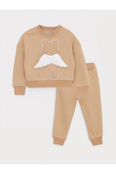 Little Star Girl's Slim Fit Angel Suit with Elastic Waist