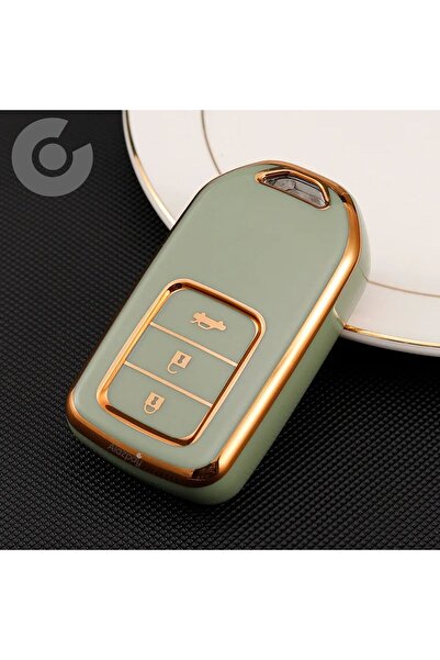Alazpay غطاء حماية لمفتاح السيارة هوندا سيفيك FC5 HR-V CR-V City من مادة TPU ...