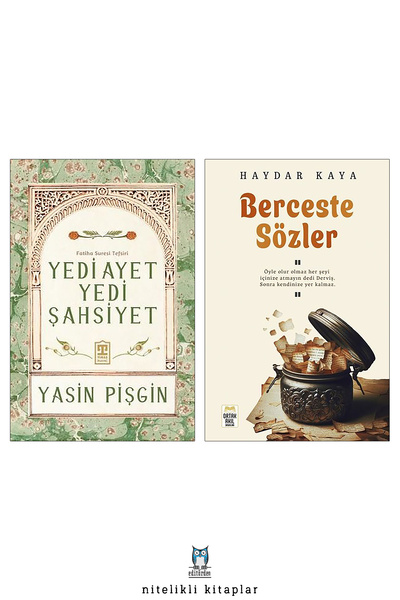 Timaş Yayınları Yedi Ayet Yedi Şahsiyet Fatiha Suresi Tefsiri - Berceste Sözler