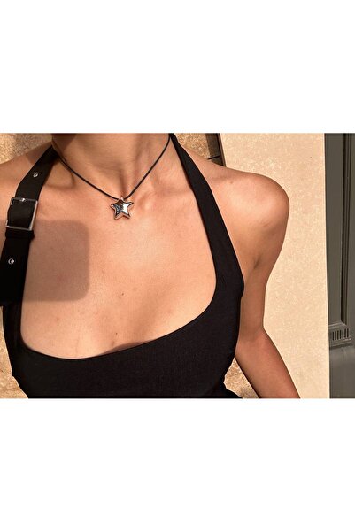 ADORRA34 PUFF YILDIZLI KOLYE