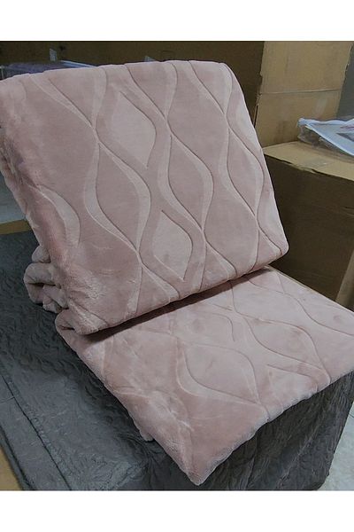 Taç Single Crystal Emboss Blanket - Thick Embossed