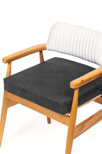 mc.pierobaby Classic Chair Cushion Garden-Balcony Cushion 50X50X8Cm 4Pcs Anthracite
