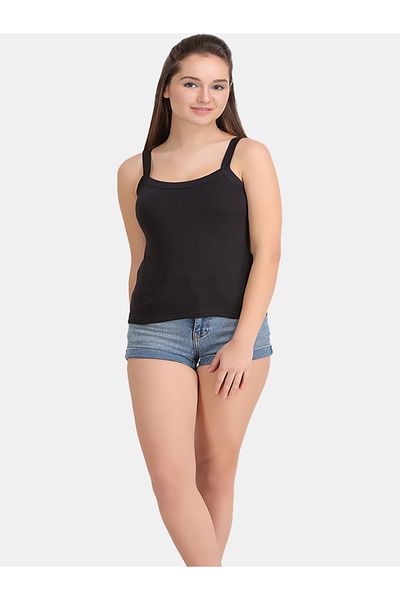 Leading Lady By Styli Pack of 3 - Combed Cotton Stretchable Body-Hugging Camisole