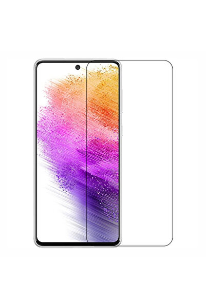 Nettech Samsung Galaxy A73 5g Uyumlu Kılıf Dostu Ön Koruma Cam Ekran Koruyucu