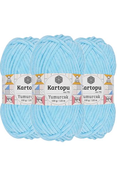 Kartopu Yumurcak Velvet Πλεκτό Κλωστή 516 3 Τεμάχια