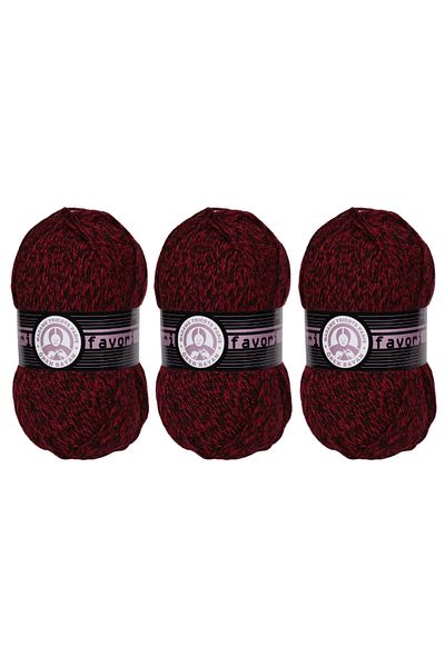 Ören Bayan Favorite Hand Knitting Thread 100gr 0302 3 Pieces