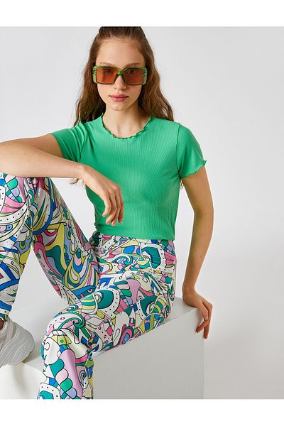 Koton Tricou de bază cu mânecă scurtă