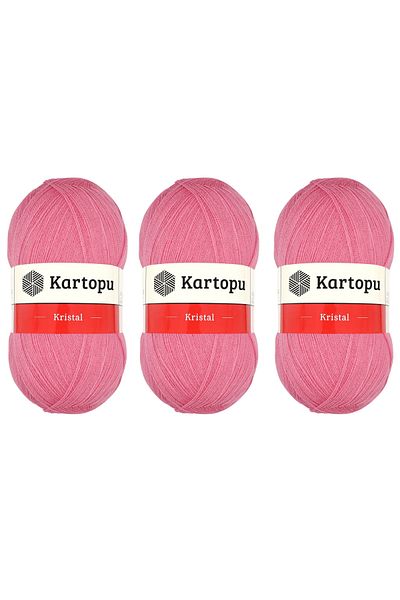 Kartopu Κρυστάλλινο Σχοινί Πλεξίματος Σπάτσο 100 gr K 1790 3 Τεμάχια