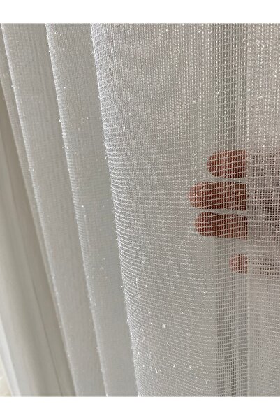 ÇOPURLAR PERDE Simli File Tül Ağır Gramajlı 1e3 Sık Pile