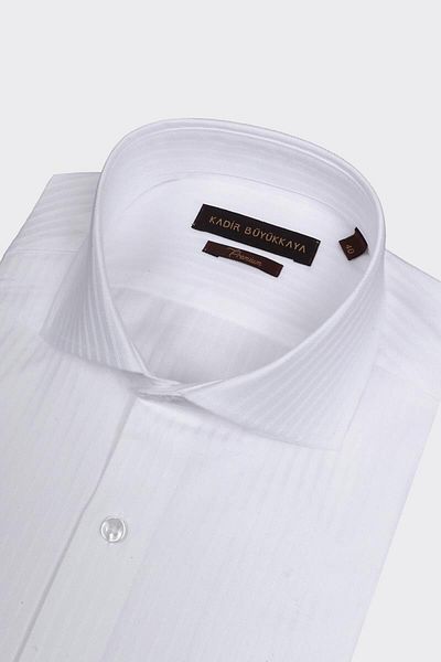 Kadir Büyükkaya Italian Collar Men's Shirt-Kax4056S
