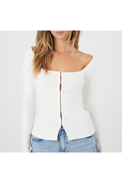 Forever 21 Kanca Detaylı Bluz