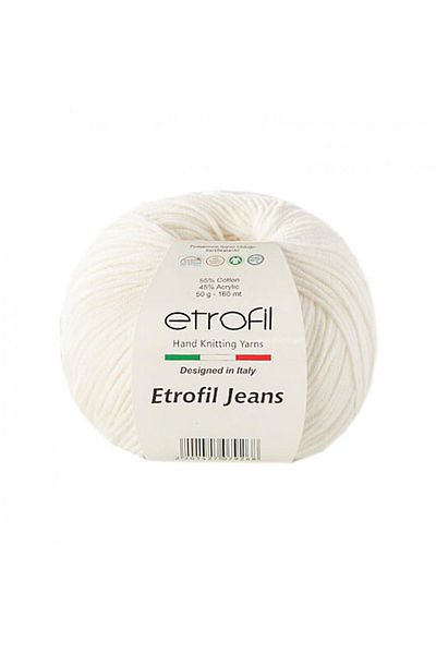 Etrofil Jeans Amigurumi Σχοινί Πλεκτό Χειροποίητο Σχοινί 50 γρ. 028