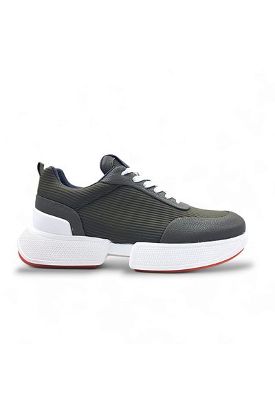 MARCOMEN Ανδρικά παπούτσια Comfort Khaki Green Sneaker Special Design
