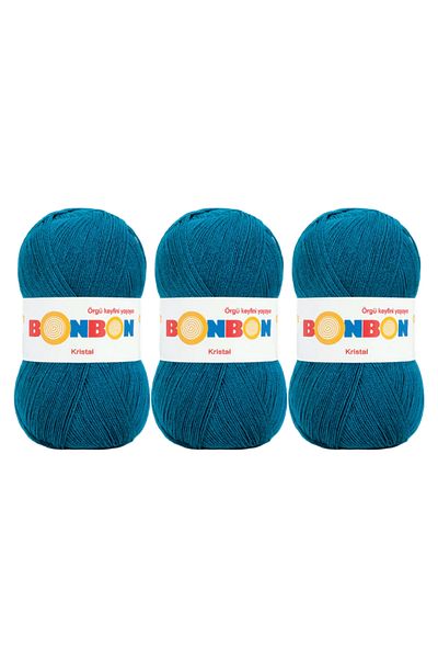 BONBON Κρυστάλλινο νήμα Πλεκτό Σχοινί 100 Γρ. 98400 3 Τεμάχια