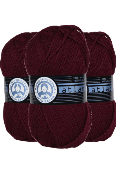 Ören Bayan Atlas El Örgü Ipi 035 3 Adet