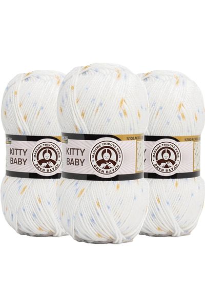 Ören Bayan Kitty Baby Hand Knitting Thread 390 3 Pieces
