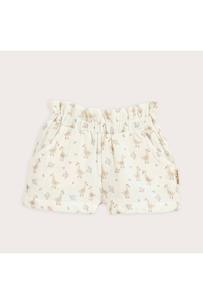 Chakra Ecru Goose Newborn Shorts