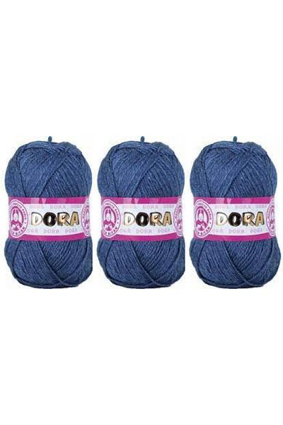 Ören Bayan Ören Dora Denim Blue Πλεκτό Σχοινί - 138 Τριπλό