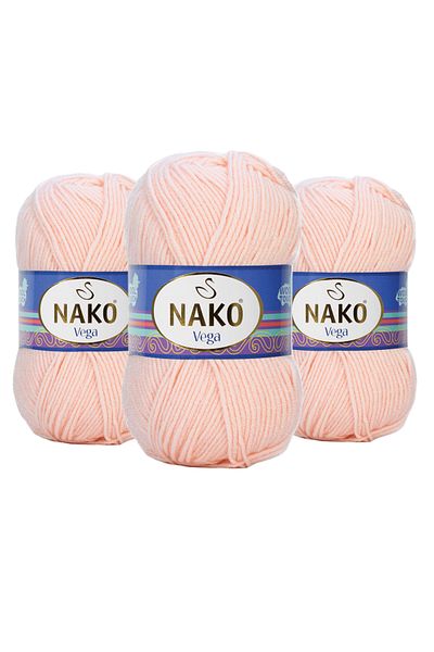 NAKO Vega Knitted Rope 100 Gr.1176 3 Pieces