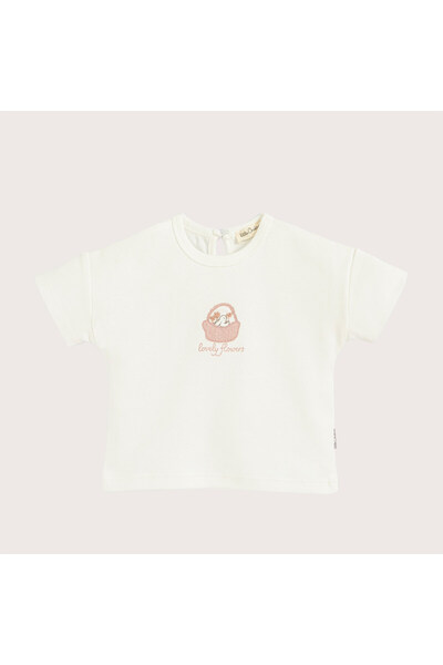 Chakra Secret Garden Tshirt Ekru