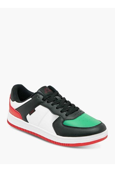 Kappa Men's Panelled Lace-Up Sports Shoes