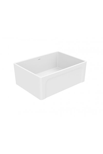 Creavit Es061 Esse Seramik Mutfak Eviyesi 60 Cm Parlak Beyaz